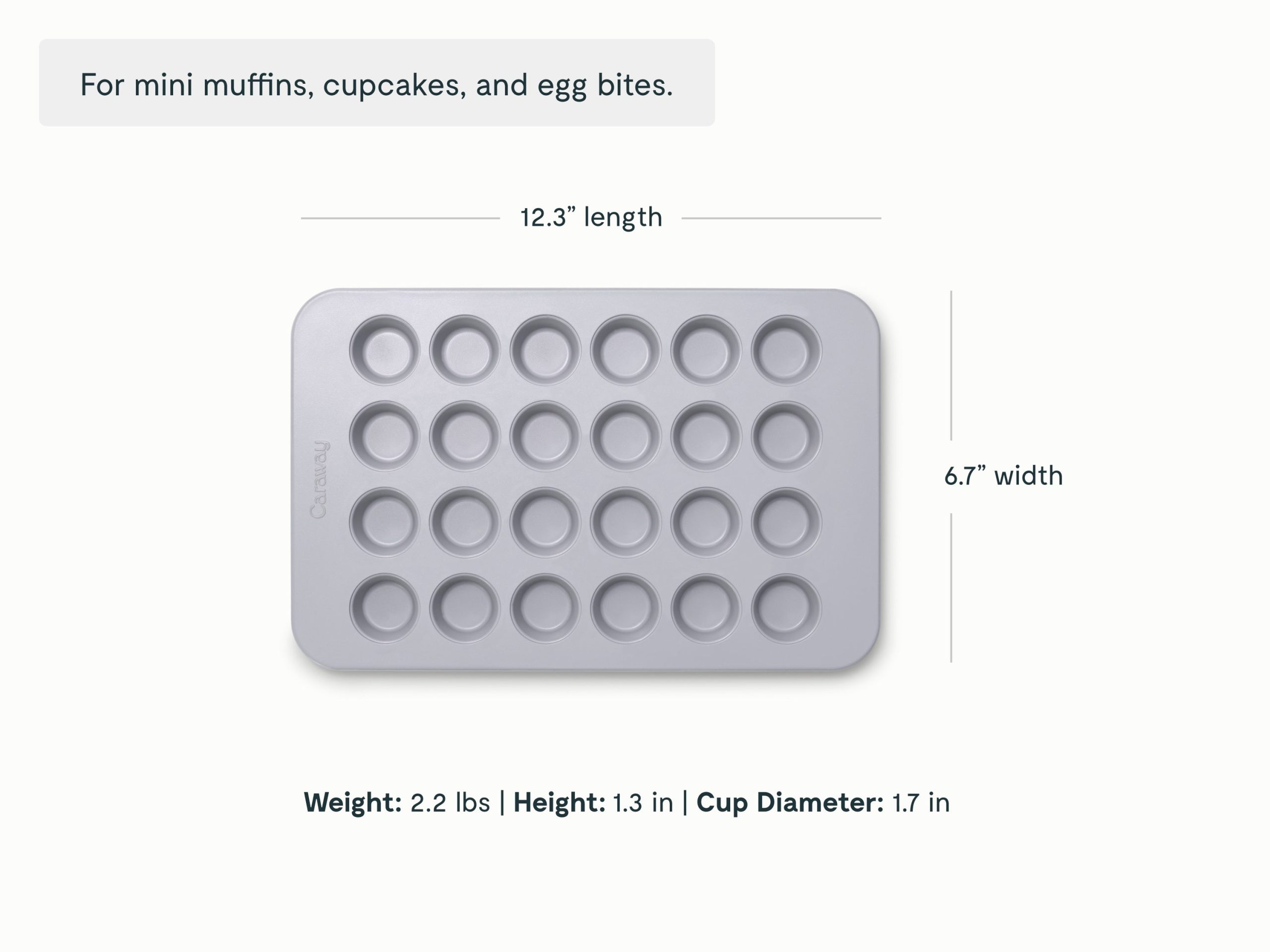 24 Cup Mini Muffin Pan - Image 2