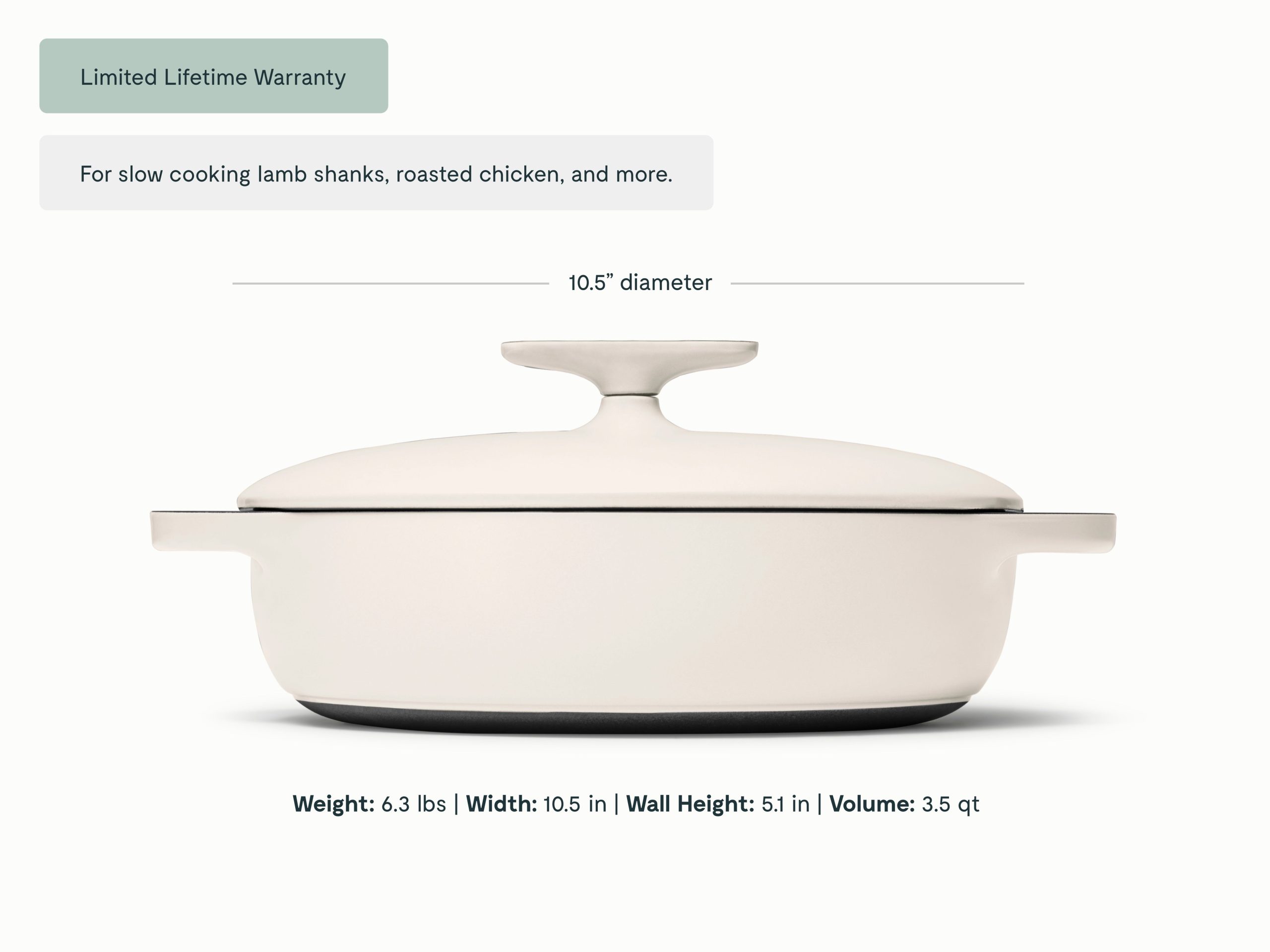 Cast Iron Braiser - Image 2