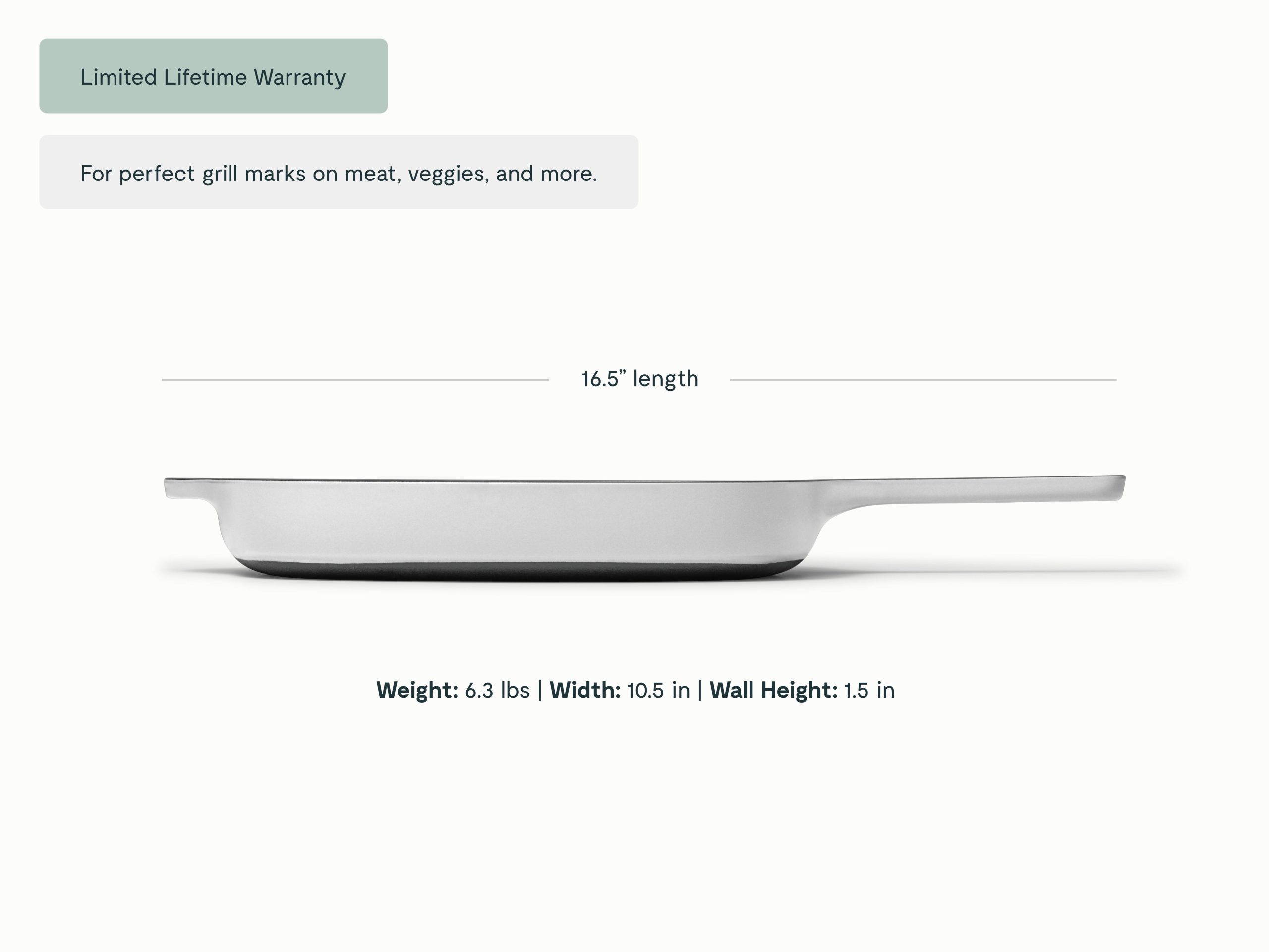 Cast Iron Grill Pan - Image 9