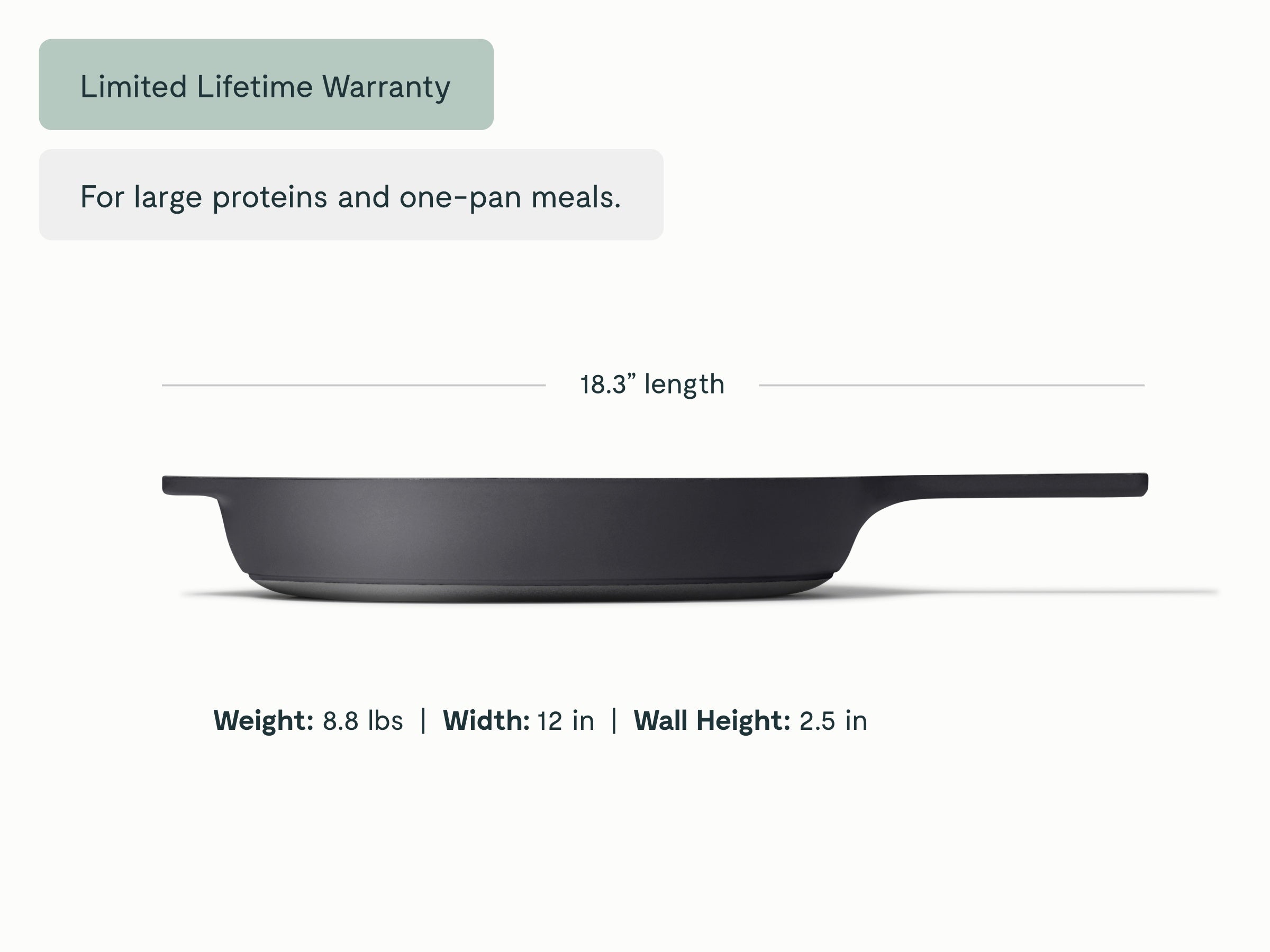 Cast Iron 12 inch Skillet - Image 14