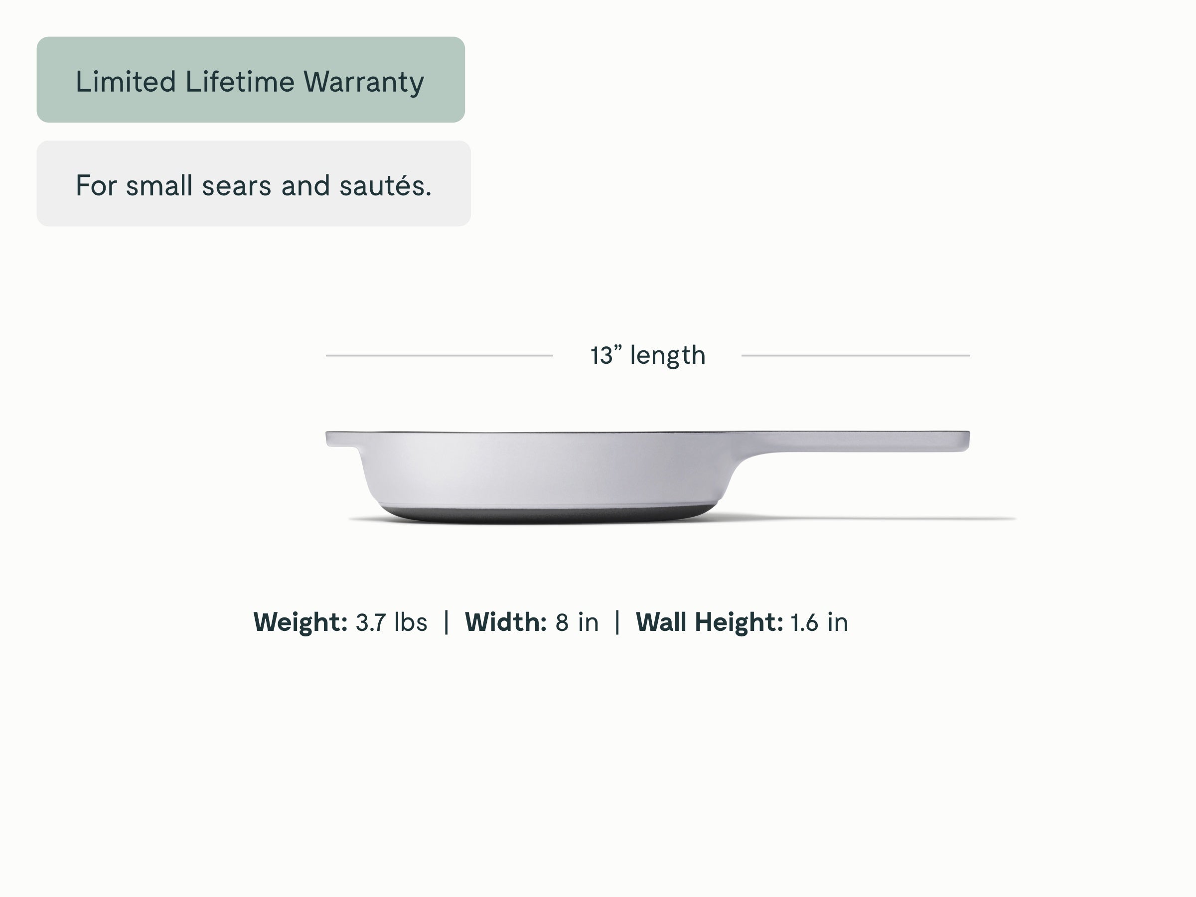 Cast Iron 8 inch Skillet - Image 11