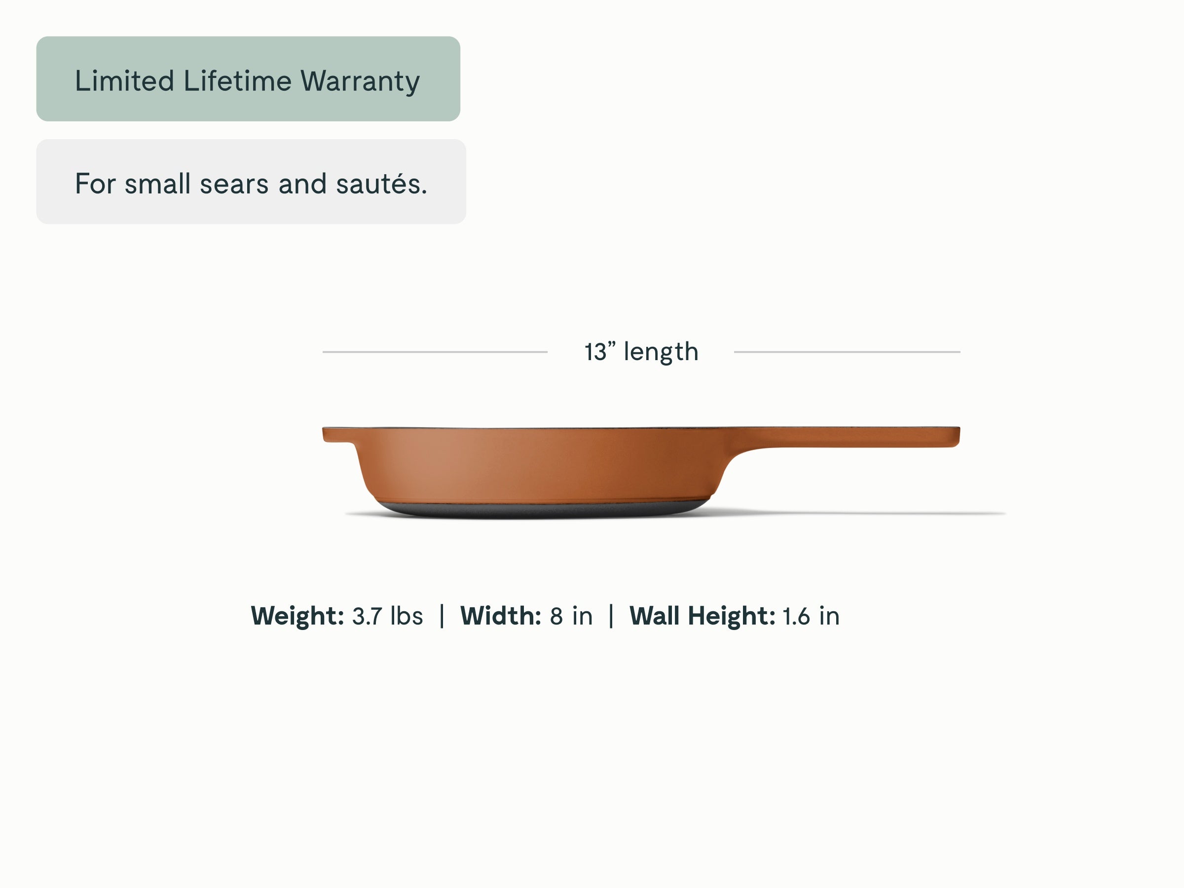Cast Iron 8 inch Skillet - Image 17