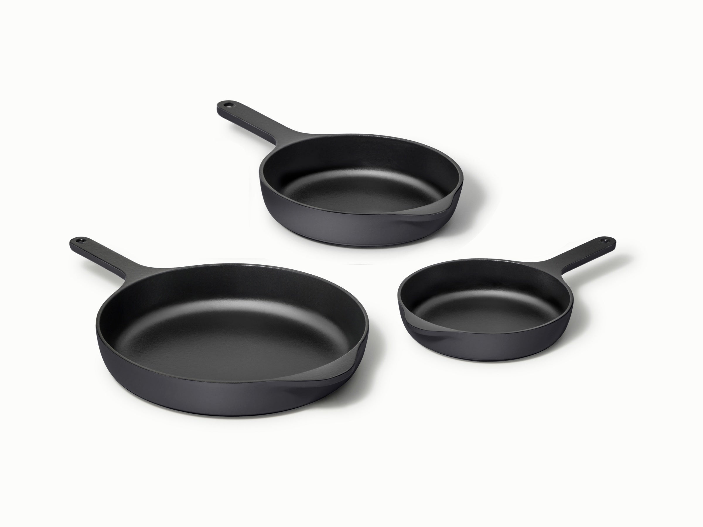 Enameled Cast Iron Skillet Trio - Image 11