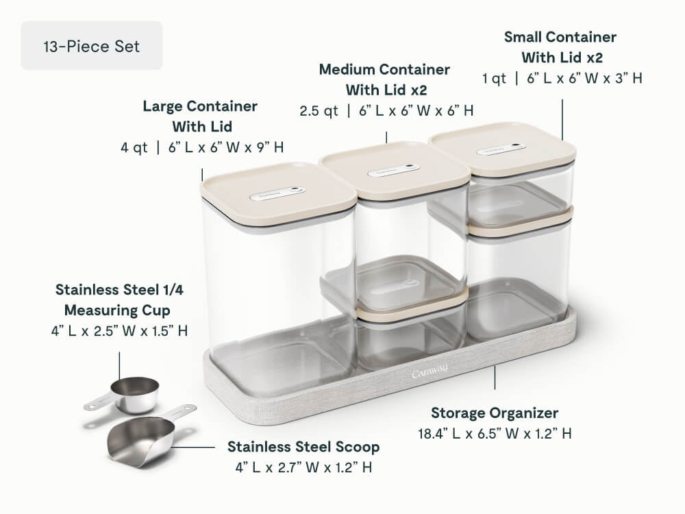 13-pc Glass Airtight Container Set - Image 2