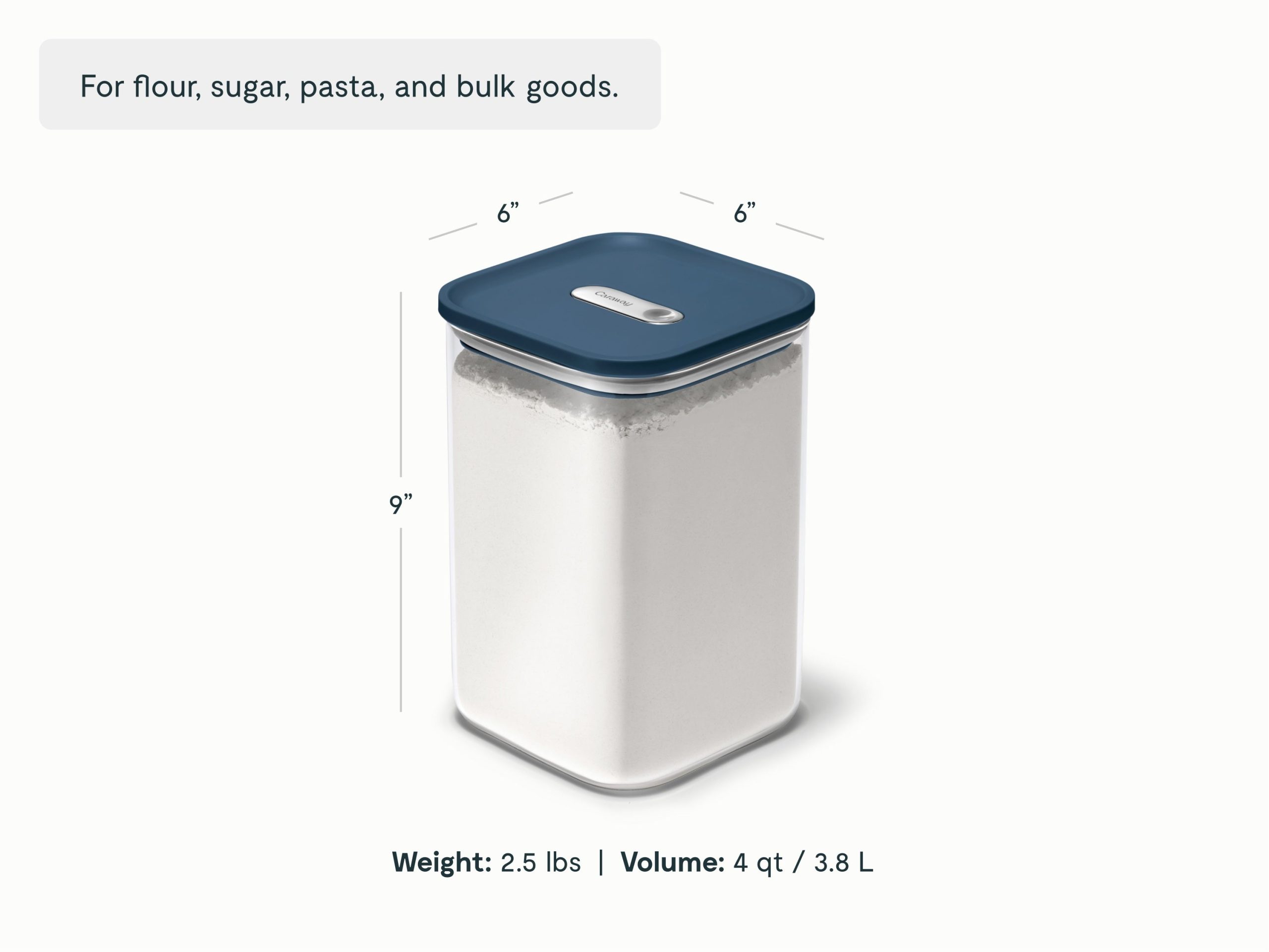 Large Glass Airtight Container 4-pack - Image 8