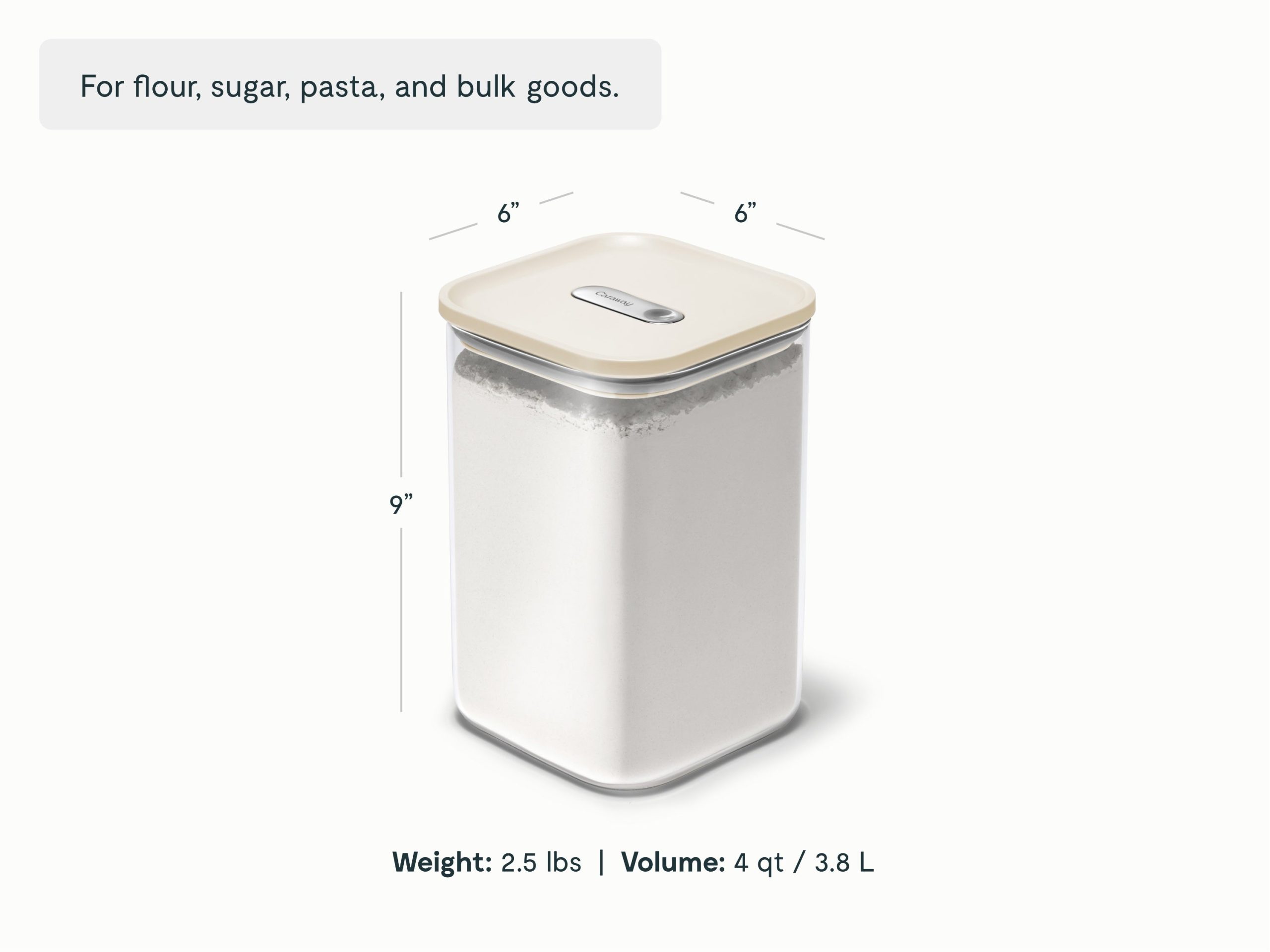Large Glass Airtight Container - Image 2