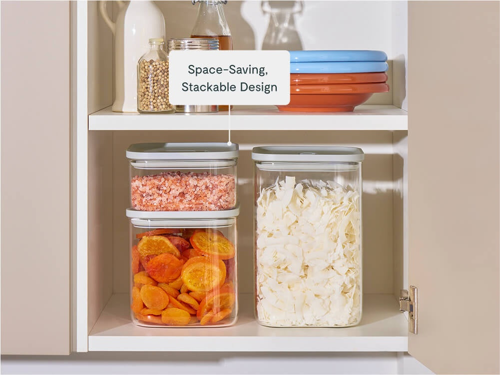 Medium Glass Airtight Container Duo - Image 6