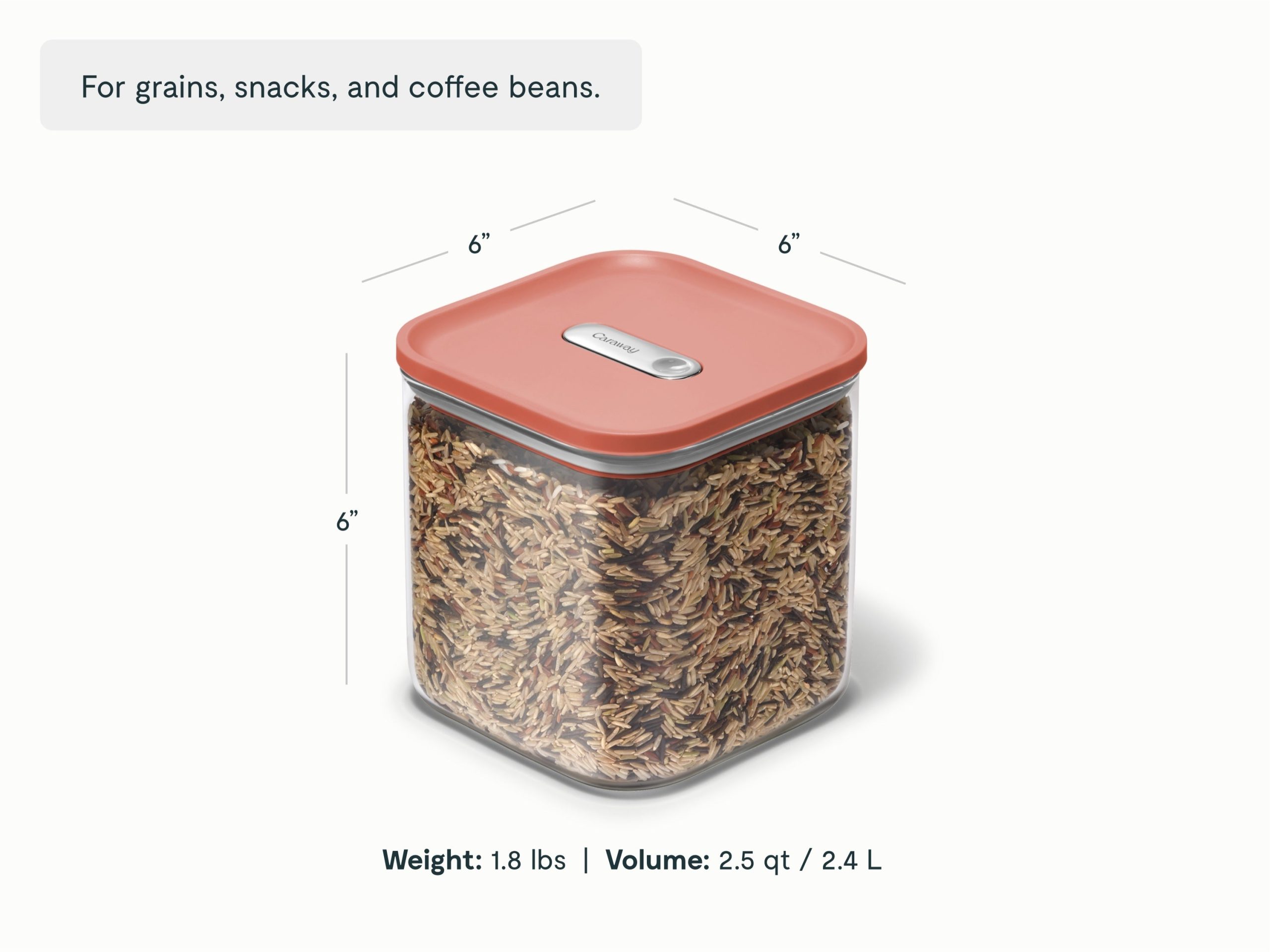 Medium Glass Airtight Container - Image 14