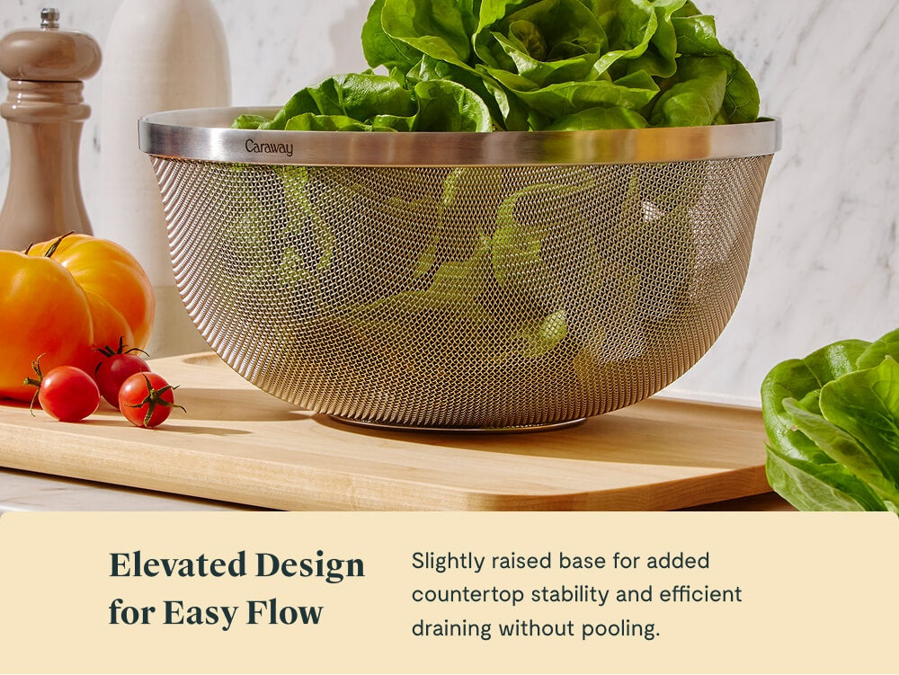 Medium Stainless Steel Strainer - Image 3