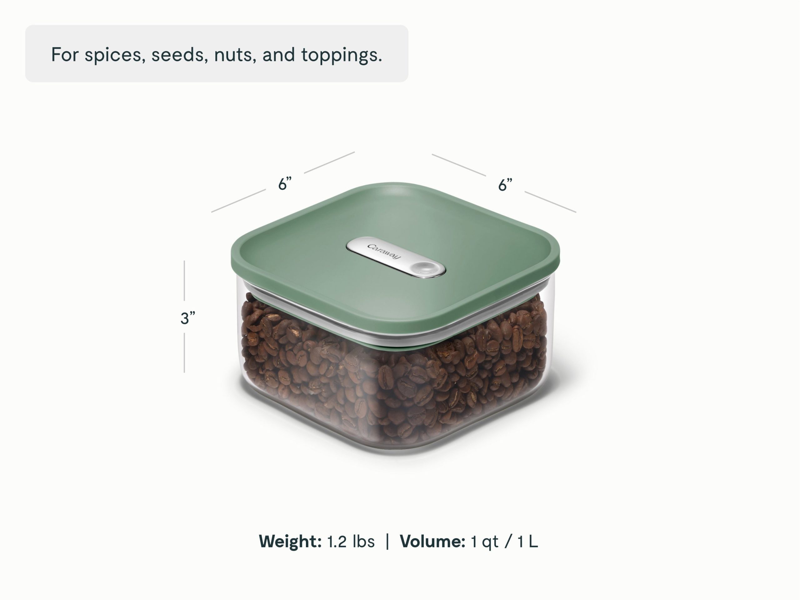 Small Glass Airtight Container Duo - Image 12