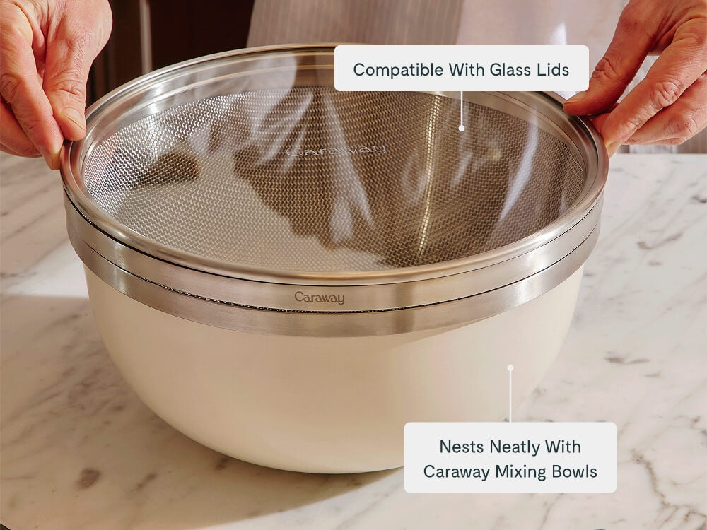 Small Stainless Steel Strainer - Image 6