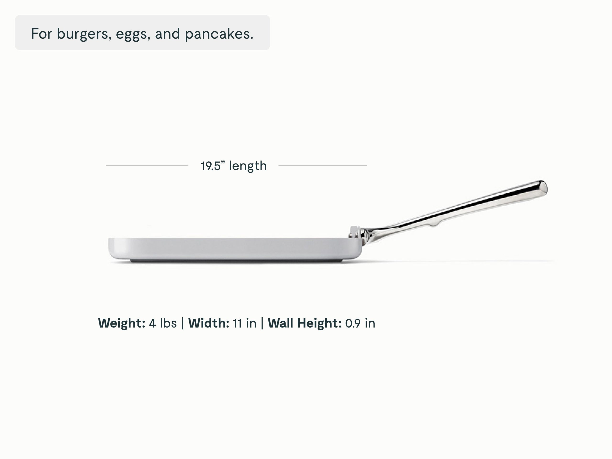 Square Griddle Pan - Image 9