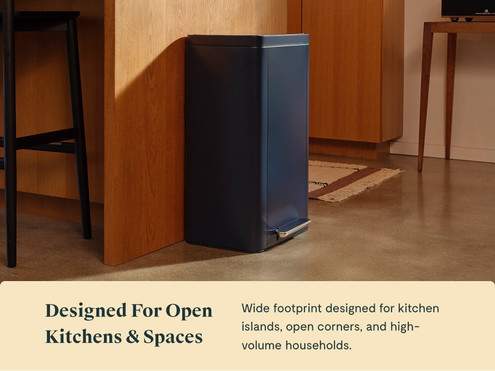 45L Rectangular Step Trash Can - Image 3